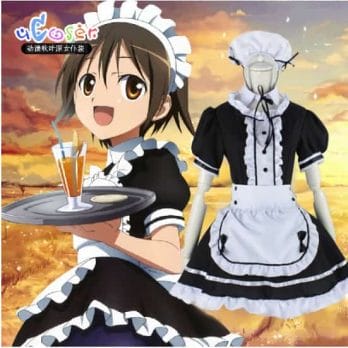 French Maid Outfit Herren Damen Cosplay 4