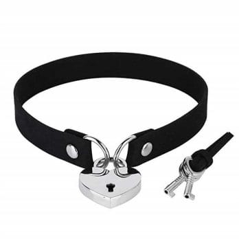 Choker Collar Cosplay Halskette Leder 3